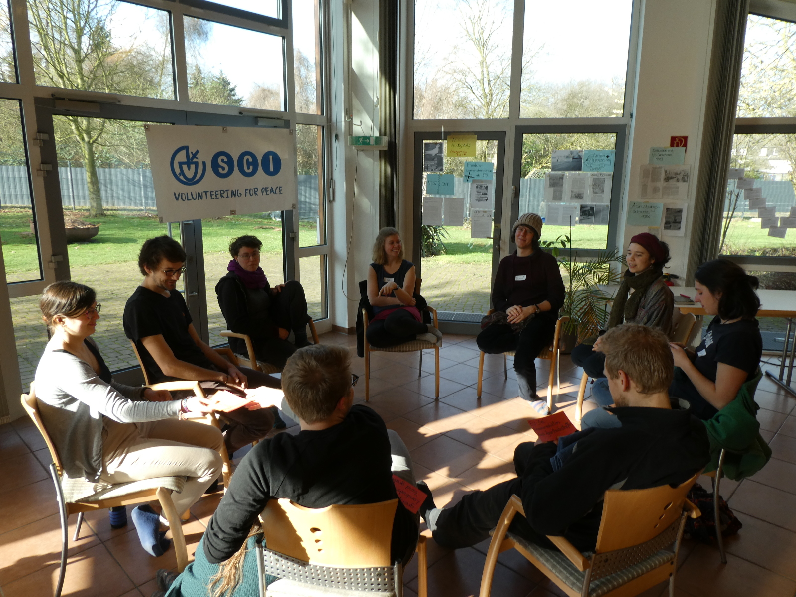 Klima Workshop während des Aktivntreffens
